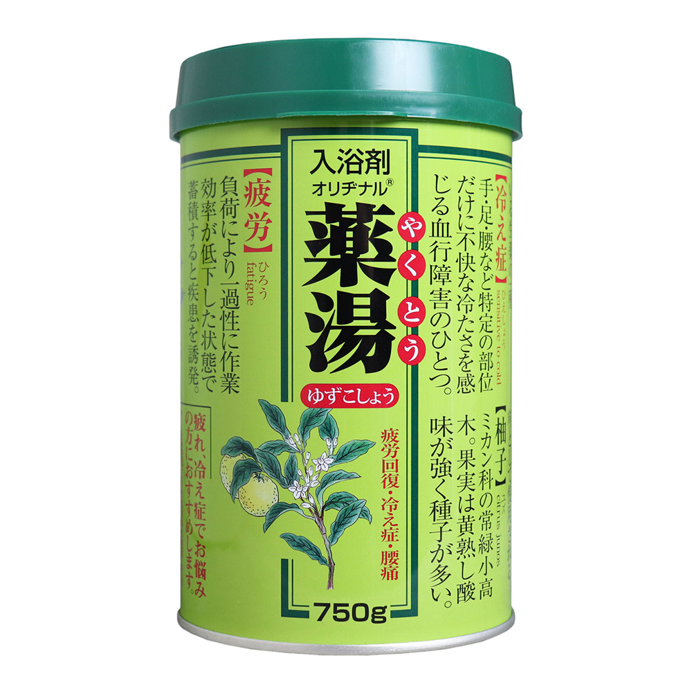 第一品牌 藥湯漢方入浴劑-柚子胡椒750g