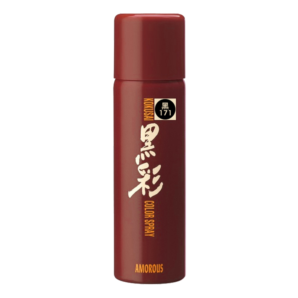 髮表噴霧染-黑色(微香/#171S)135ml