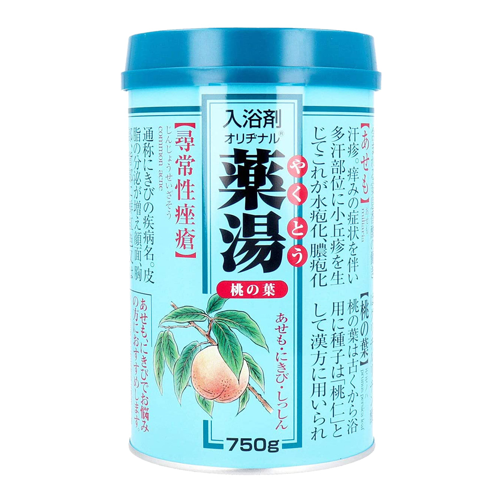 第一品牌 藥湯漢方入浴劑-桃葉750g