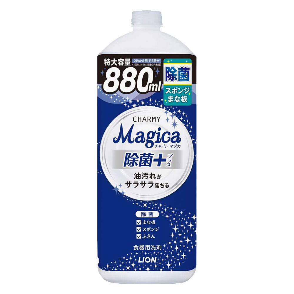 速淨除油抑菌洗碗精補充瓶(柑橘香)880ml