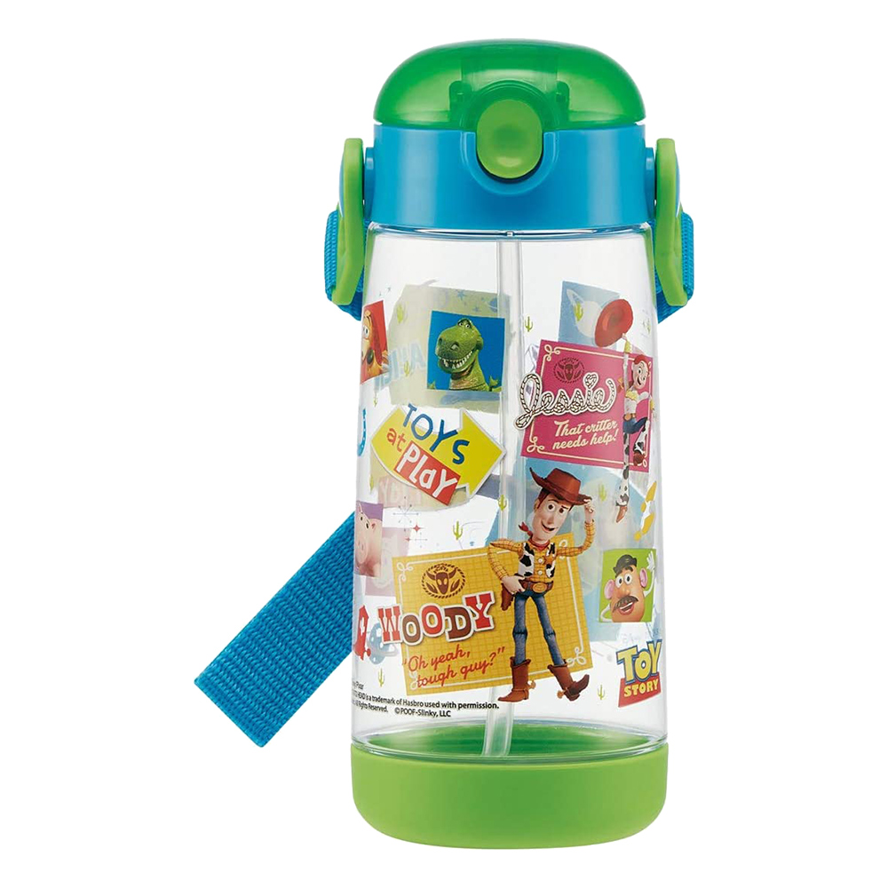 兒童吸管透明冷水壺480ml(玩具總動員)