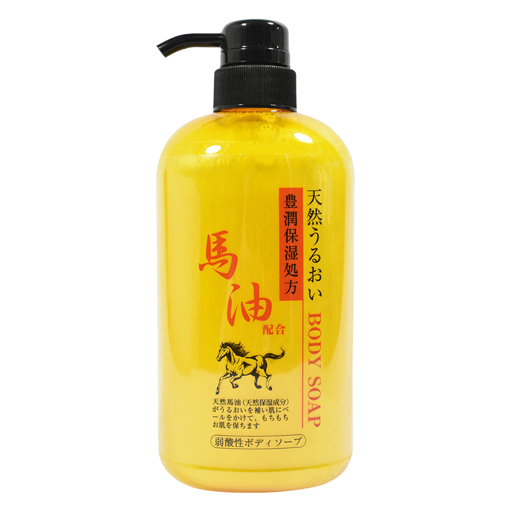 JUN YAKU 馬油保濕沐浴乳600ml