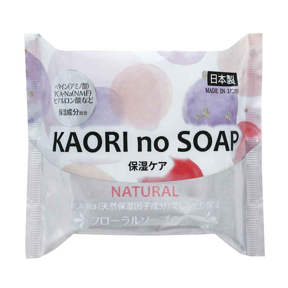KAORI no SOAP保濕洗顏沐浴皂-自然花香100g