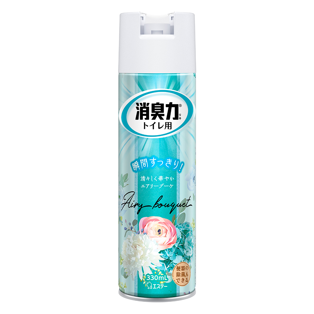 浴廁瞬間消臭力噴劑-輕盈花朵香330ml