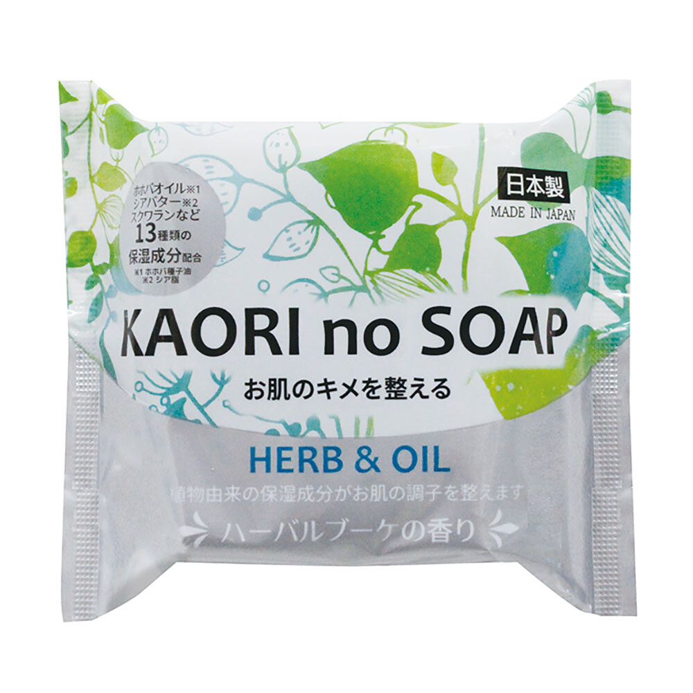 KAORI no SOAP保濕洗顏沐浴皂-草本花束100g