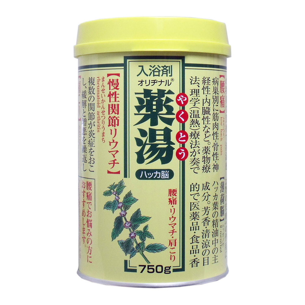 第一品牌 藥湯漢方入浴劑-薄荷腦750g