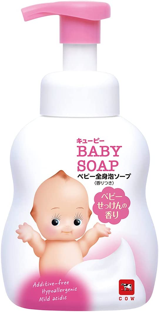 牛乳石鹼嬰兒全身泡泡沐浴乳(嬰兒皂香)400ml
