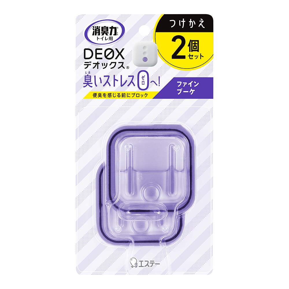 DEOX浴廁淨味消臭力補充劑組-精美花束6mlx2入