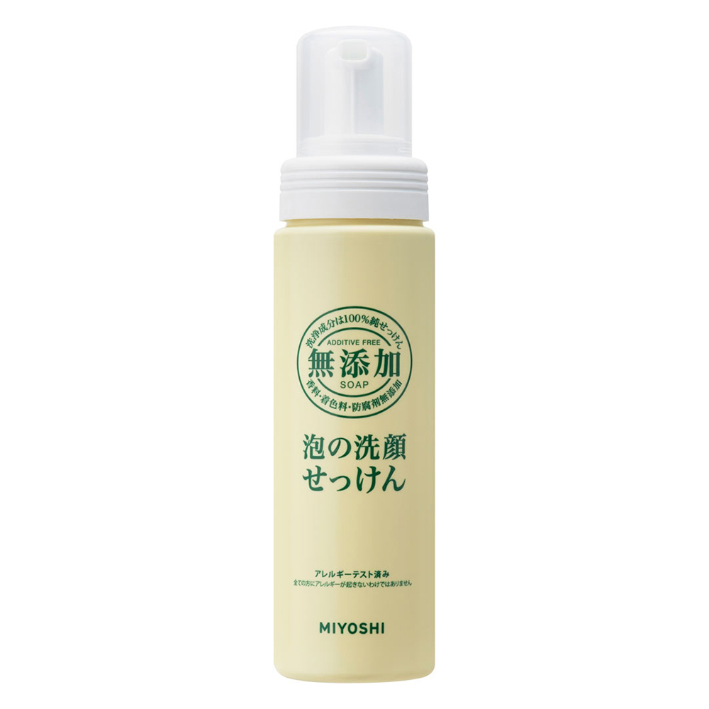 無添加泡沫洗顏乳200ml