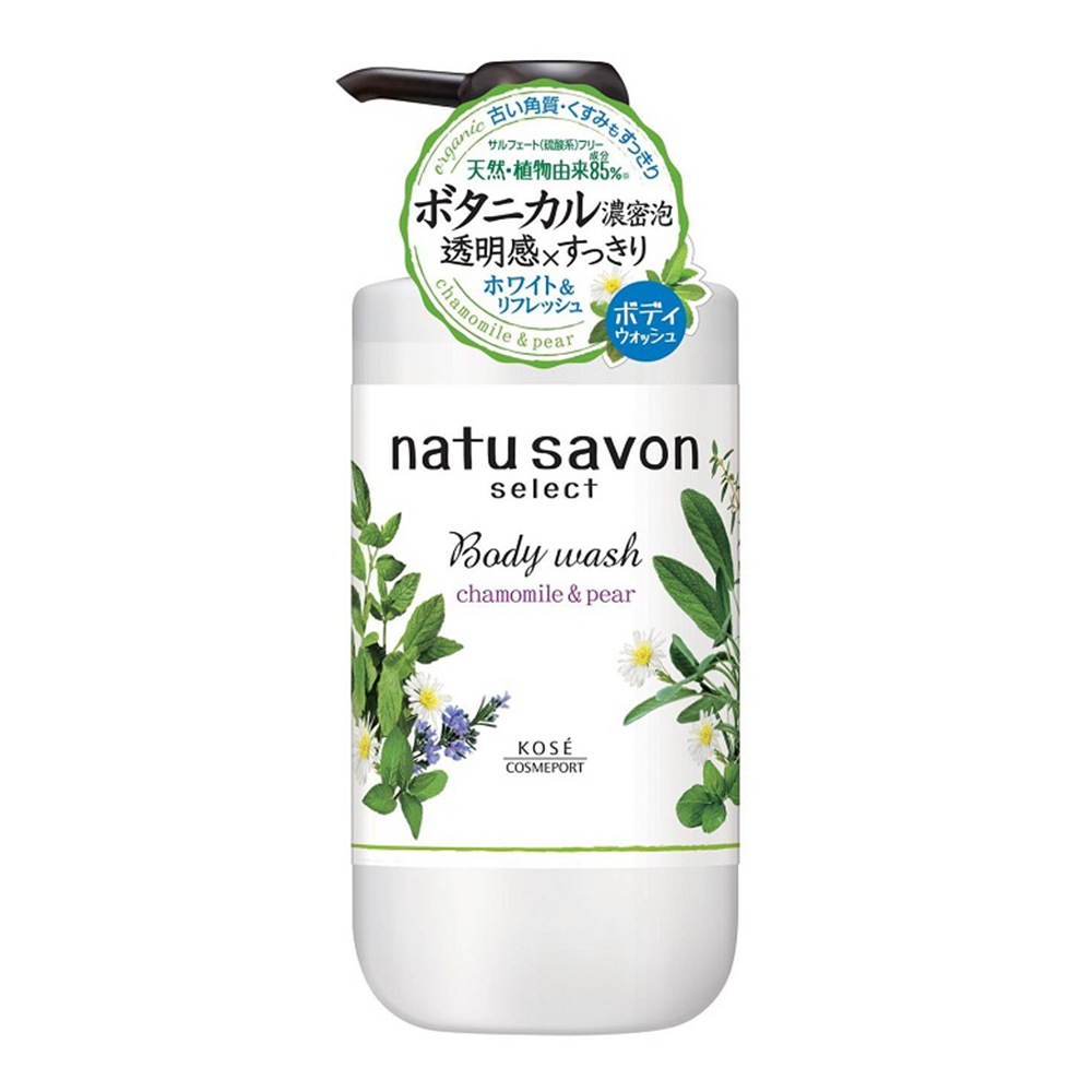 植物性透明感滑嫩沐浴乳(清爽感)500ml