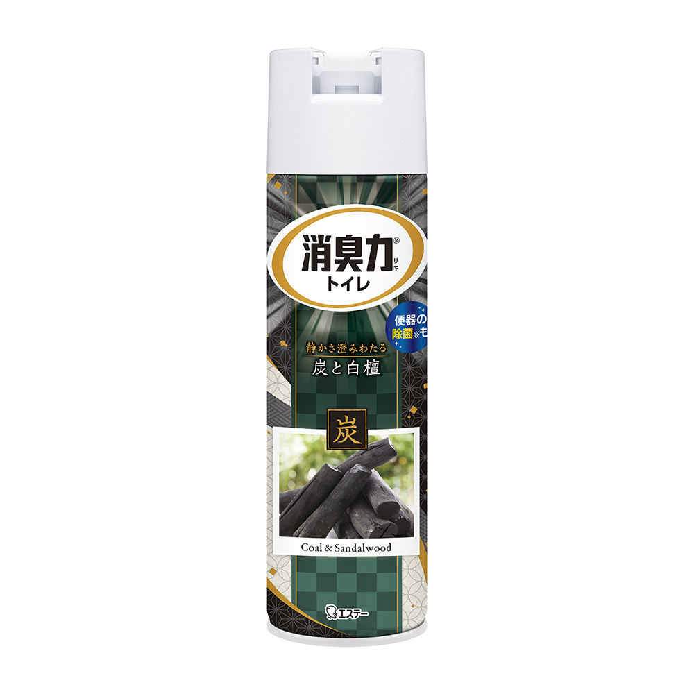 馬桶瞬間消臭力-木炭&檀香365ml