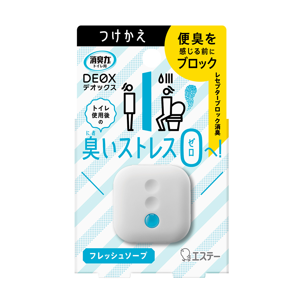 DEOX浴廁淨味消臭力補充劑-清新皂香6ml