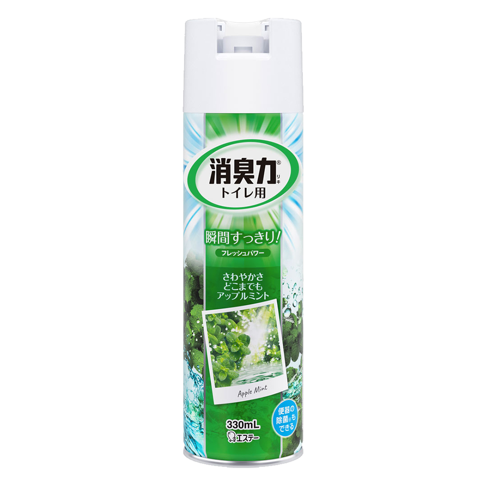 浴廁瞬間消臭力噴劑-蘋果薄荷330ml