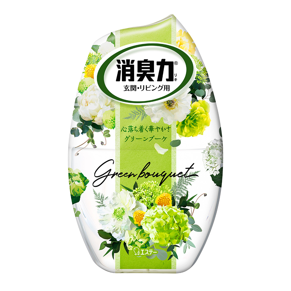 部屋消臭力-綠花香400ml