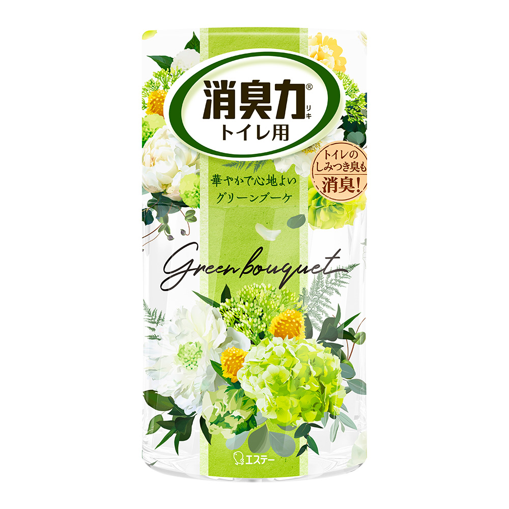 浴廁消臭力-綠花香400ml