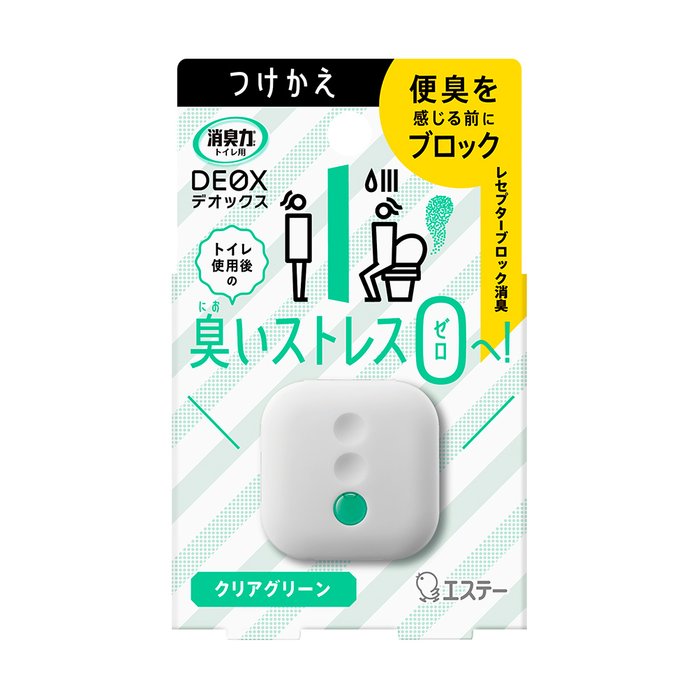 DEOX浴廁淨味消臭力補充劑-清透綠香6ml