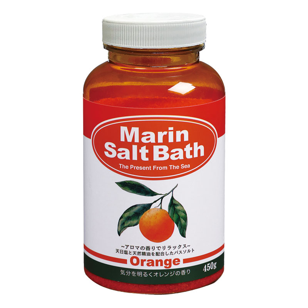 扶桑化學 海鹽香氛入浴劑-橘子450g
