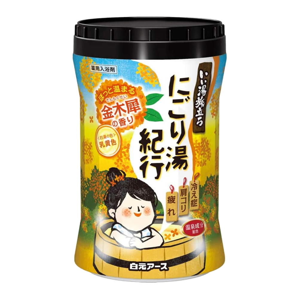 濁湯溫泉旅行記保濕入浴劑(金木犀桂花)600g