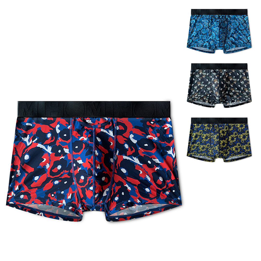 JAPAN日本系列 Comfort Boxer Briefs HO1 男印花四角褲