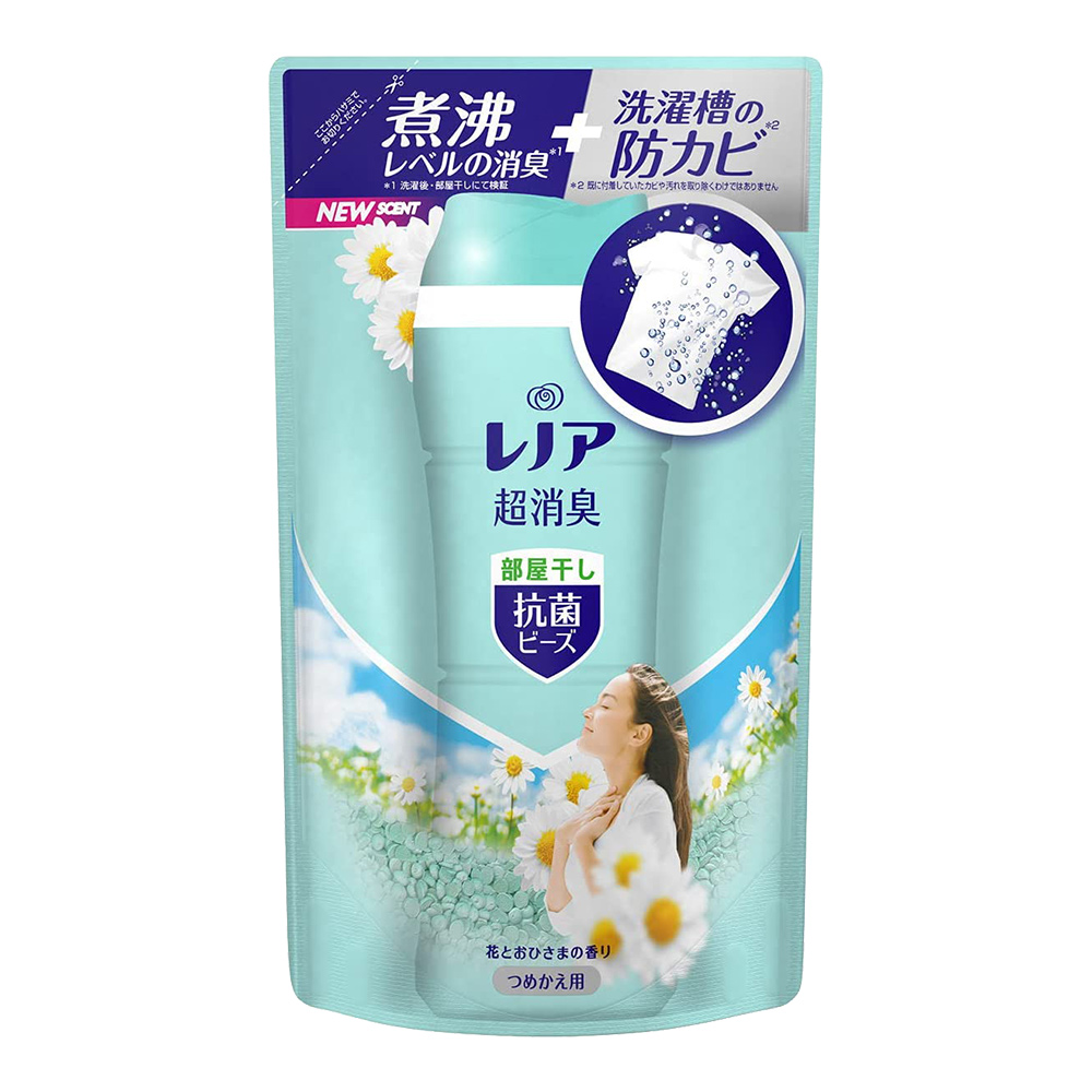 衣物抑菌芳香顆粒補充包(室內晾曬/暖陽花香)430ml